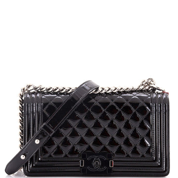 Chanel Boy Flap Bag Quilted Plexiglass