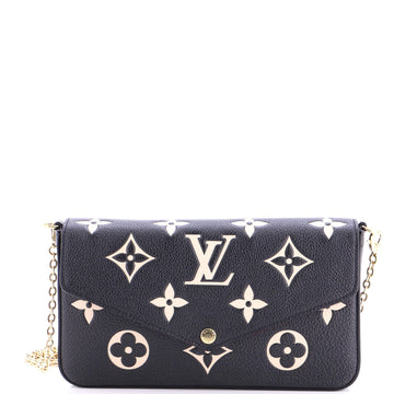 Louis Vuitton Felicie Pochette Bicolor