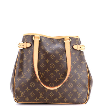 Louis Vuitton Batignolles Handbag Canvas