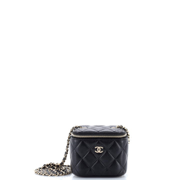 Chanel Classic Vanity Case With Chain