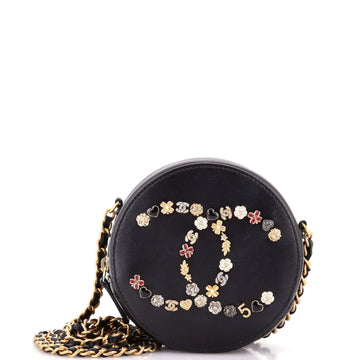 Chanel Lucky Charms Round Clutch With