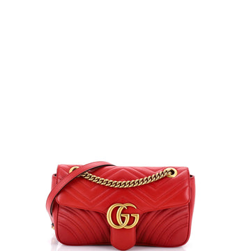 Gucci Gg Marmont Flap Bag Matelasse