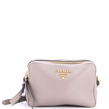 Prada Double Zip Camera Bag Vitello