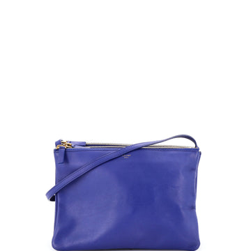 Celine Trio Crossbody Bag Leather Small