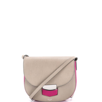 Celine Trotteur Crossbody Bag Grainy