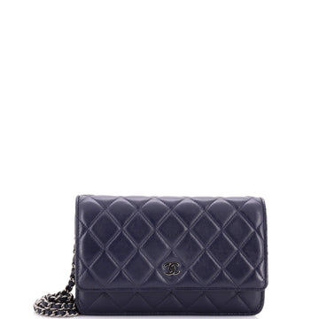 Chanel Wallet On Chain Quilted Lambskin