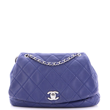 Chanel Cc Curvy Flap Bag Quilted