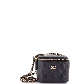Chanel Classic Vanity Case With Chain