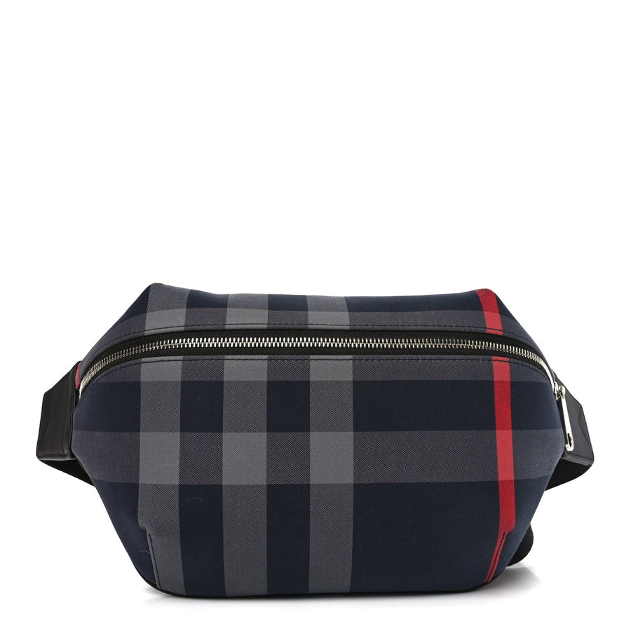 Burberry House Check Sonny Bum Bag Navy