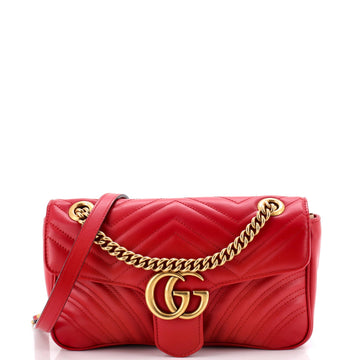 Gucci Gg Marmont Flap Bag Matelasse