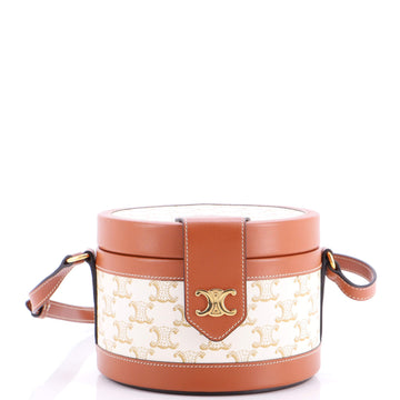 Celine Tambour Bag Triomphe Coated