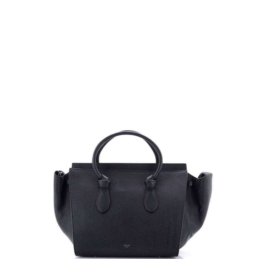 Celine Tie Knot Tote Grainy Leather