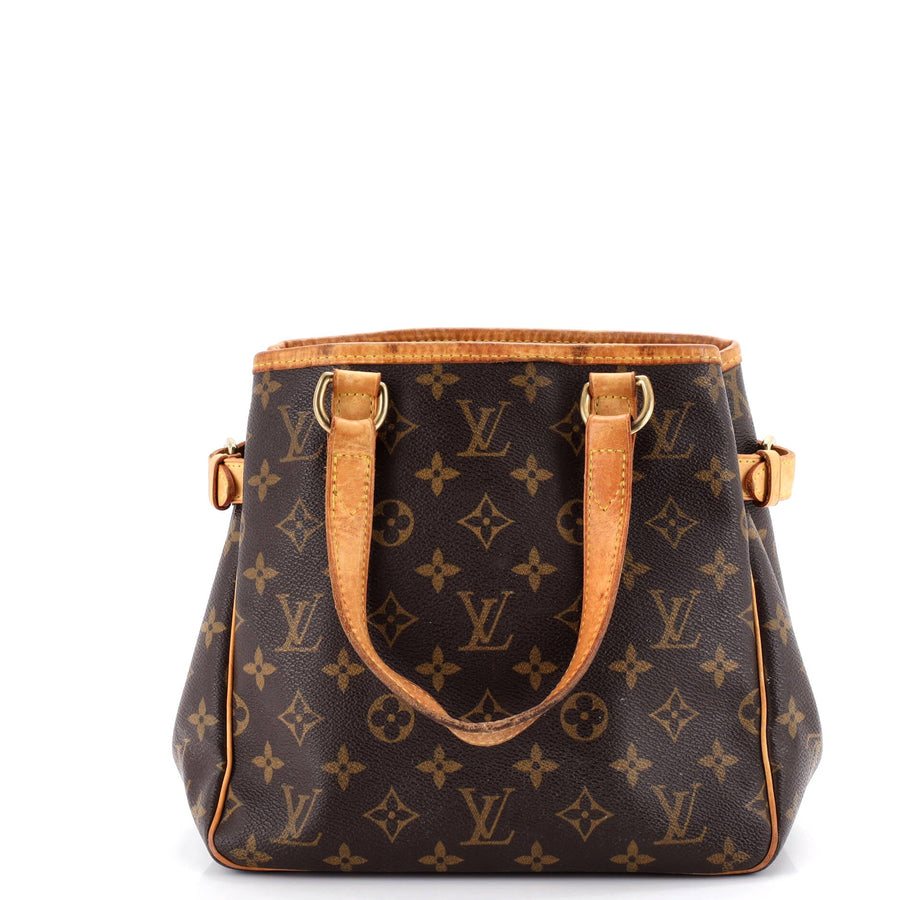 Louis Vuitton Batignolles Handbag Canvas
