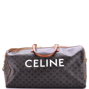 Celine Voyage Duffle Bag Triomphe Coated
