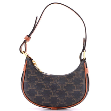 Celine Ava Bag Triomphe Coated Canvas