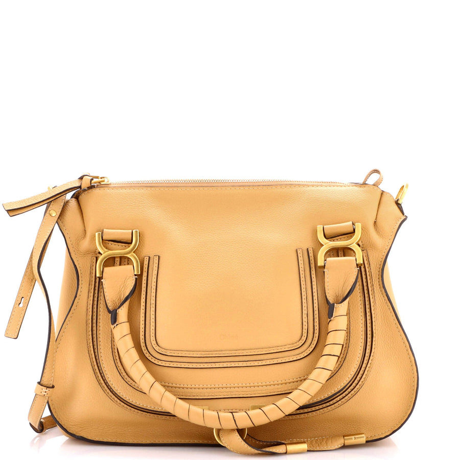 Chloe Marcie Satchel Leather Medium