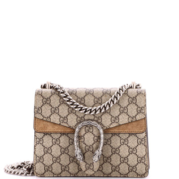 Gucci Dionysus Bag Gg Coated Canvas Mini