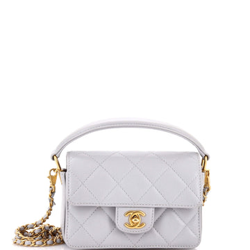 Chanel Top Handle Flap Convertible Bag