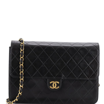 Chanel Vintage Clutch With Chain Quilted