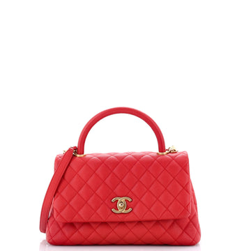 Chanel Coco Top Handle Bag Quilted