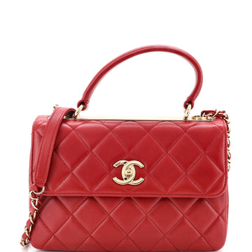 Chanel Trendy Cc Top Handle Bag Quilted