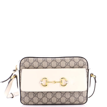 Gucci Horsebit Flap Pocket Camera Bag Gg