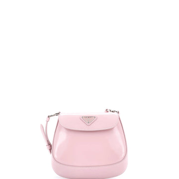 Prada Cleo Flap Shoulder Bag Spazzolato