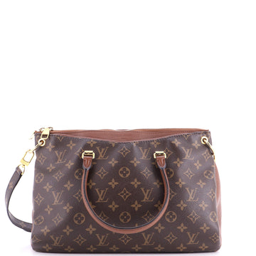 Louis Vuitton Pallas Tote Canvas With