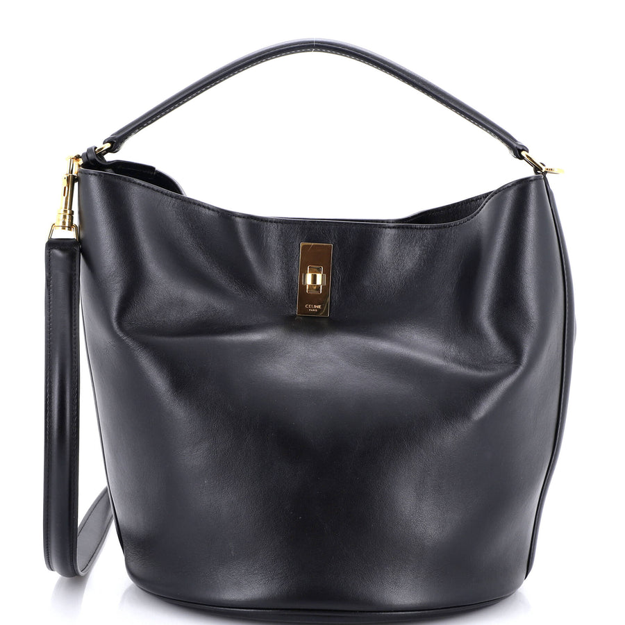Celine Bucket 16 Bag Leather