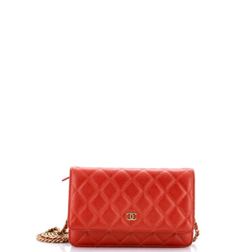 Chanel Wallet On Chain Quilted Caviar