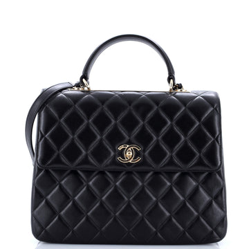 Chanel Trendy Cc Top Handle Bag Quilted