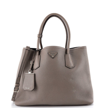 Prada Cuir Double Tote Saffiano Leather