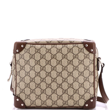 Gucci Trunk Shoulder Bag Gg Coated