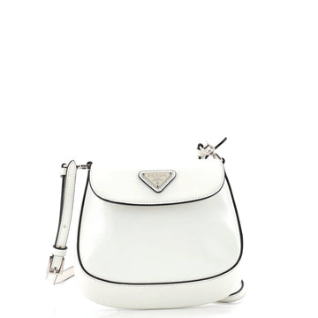 Prada Cleo Flap Shoulder Bag Spazzolato