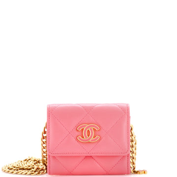 Chanel Pending Cc Card Holder On Chain
