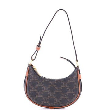Celine Ava Bag Triomphe Coated Canvas