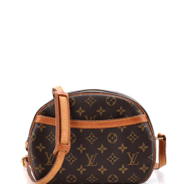 Louis Vuitton Blois Handbag Canvas