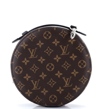 Louis Vuitton Audio Case Macassar Canvas