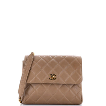 Chanel Vintage Square Cc Flap Bag