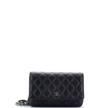 Chanel Wallet On Chain Quilted Lambskin