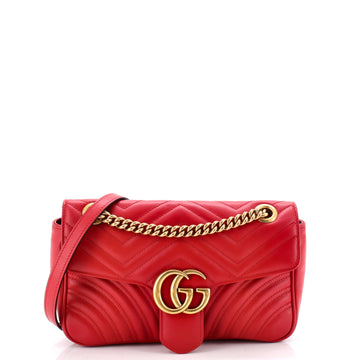 Gucci Gg Marmont Flap Bag Matelasse