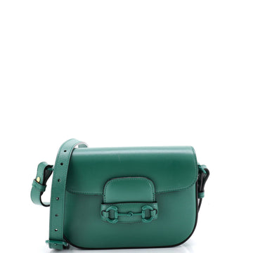 Gucci Horsebit Shoulder Bag Leather Mini