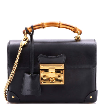 Gucci Padlock Bamboo Shoulder Bag