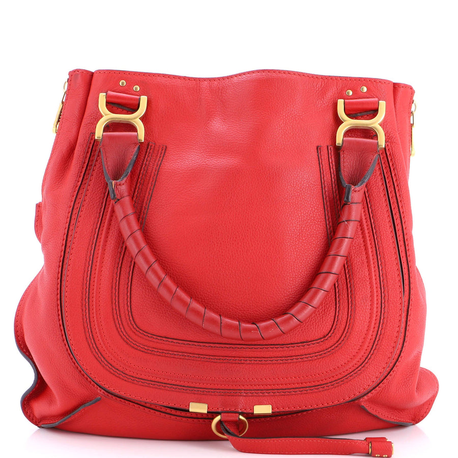 Chloe Marcie Satchel Leather Large