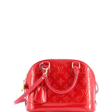 Louis Vuitton Alma Handbag Vernis Bb