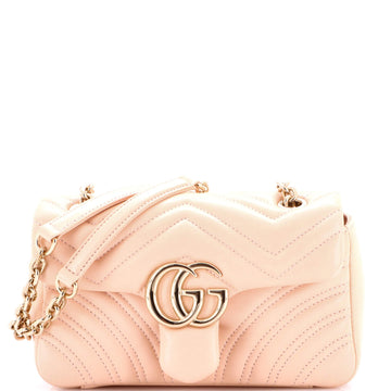 Gucci Gg Marmont Flap Bag Matelasse