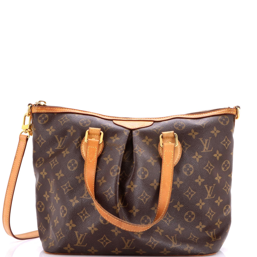 Louis Vuitton Palermo Handbag Canvas Pm