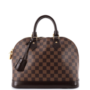 Louis Vuitton Alma Handbag Damier Pm