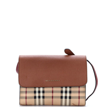 Burberry Loxley Crossbody Bag Haymarket