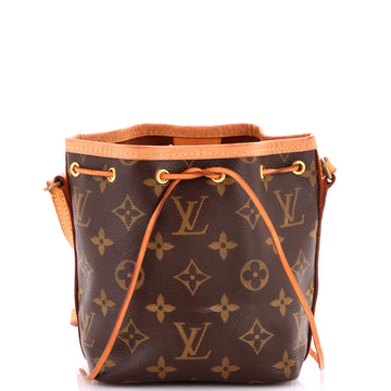 Louis Vuitton Noe Handbag Canvas Nano